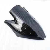 Motociklo priekinis stiklas Kawasaki Z1000 2007 2008 2009 Z 1000 z 1000 Anglies pluošto priekinis stiklas Dvigubas burbulas NINJA z1000 07 08 gray