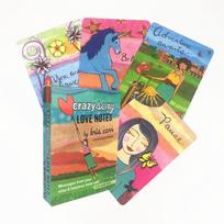 Crazy Sexy Love Notes Oracle Card Tarot Party Prophecy Divination Board Game for women girls cards Gift gray