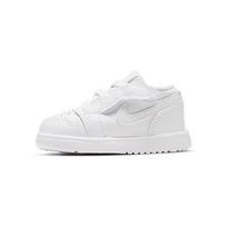 Jordan Air Jordan 1 Slip Resistant Cushioning Low top Toddler Shoes Infant And Toddler CI3436-129 23.5 white