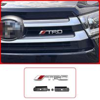 TRD Emblema Priekinės Grotelės ir 3D Metalinė Galinė Emblema Toyota Highlander 2015 2016 2017 2018 2019 2020 2021 LC8 black