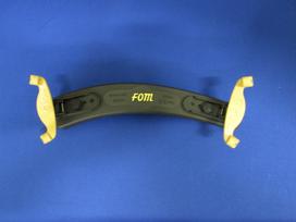 Violin shoulder rest, FOM, 44 and 34 size, with foldable legs. blue