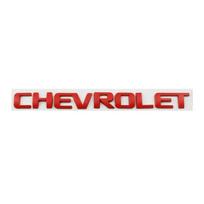 19cm lydinio automobilio galinės bagažinės emblema Sparno emblema Lipdukas Chevrolet Aveo Cruze Malibu Captiva Optra Trax Lacetti Sail Silverado sidabras