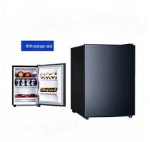 Refrigerated Display Cabinet with Transparent Door for Beverages and Wine gray