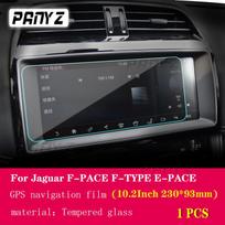 Jaguar F-PACE F-TYOR E-PACE 2017-2023 GPS navigacijos plėvelė LCD ekranui Grūdinto stiklo apsauginė plėvelė Apsauginė plėvelė nuo įbrėžimų 232x93mm gray
