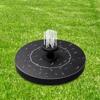 6.3inch Solar Bird Bath Fountain Pump for Garden Pond Spray Height 30-50cm 1.4W 180L/H green