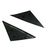 2 vnt. kairės ir dešinės pusės galinio vaizdo veidrodėlio kampinės apdailos Hyundai Tiburon Coupe 2002-2008 black