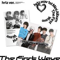 hrtz.wav The First Wave Kpop Album CD Photocard Official hrtz Version hrtz Version gray