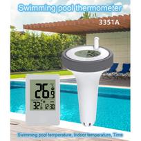 Skaitmeninis baseino termometras Plaukiojantis skaitmeninis lauko plaukiojantis termometras Naudojamas baseinui, akvariumui ir balta