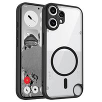 For Nothing CMF Phone 2 Pro Magsafe Magnetic Wireless Charging Case Cover Airbag Anti-Fall Acrylic Case Nothing Phone 4A 4A Pro Not CMF Phone 2 Pro pilka