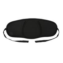 Kayak Seat Backrest EVA Canoe Boat Seat Back Band Adjustable Backrest Back Support Pad black