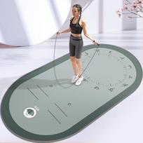 TPE Silent Skipping Rope & Exercise Mat