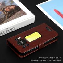 OUKITEL WP61 Plus Flip Leather Business Phone Case, Protective Cover WP61 Ultra tamsiai mėlyna spalva