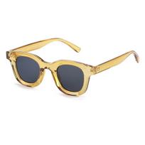 Stylion SVM-15C ovalūs saulės akiniai su UV400 filtru, šiaudų spalvos, 14,1 cm - 15 cm