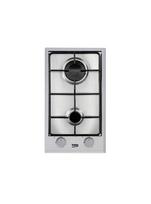 Dujinė viryklė - BEKO - 2 degikliai - 30 cm - Nerūdijančio plieno - HDCG32220FX