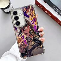 JoJo Adventure Kujo Jotaro Soft Phone Case For Samsung A17 A27 A07 A37 A57 A16 A56 A15 A55 A14 A54 A13 A53 A26 A36 A25 A35 A24 A Samsung A04S gray
