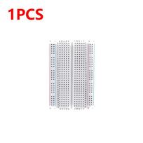 1-6PCS 400 Points Breadboard MB-102 Solderless PCB test Board 400 Hole Breadboard MB102 Test Develop DIY Mini Bread Board