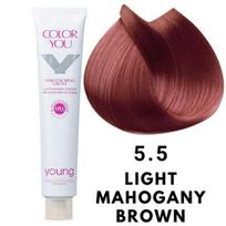 Young Colour You Plaukų dažai su pleksu, keramidais ir kinoa 5,5 100 ml