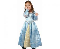 Mėlynos Princesės Suknelė 92/104 cm Karnavalui