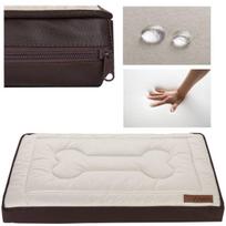 Ortopedinis šuns lovos čiužinys Welsti beige XXL 150x100 neslystantis