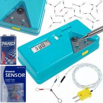 Matuoklis HB-191 A – Temperatūros matavimas iki 600 C, LED ekranas, Termoporos matavimas, Komplektas su jutikliais
