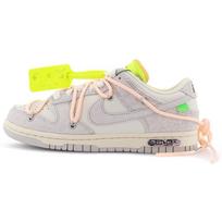 Nike Dunk Low Off White Lot 12 Skate Shoes Sneakers DJ0950-100 42.5 white