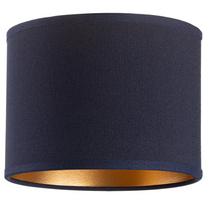 Round tornado lampshade 16 navy-gold