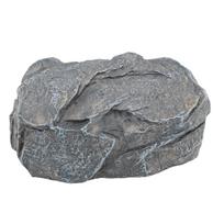 Fake Rock Key Hider Resin Weather Proof Decorative Hidden Rock Key Holder Garden Ornament For Outdoor Yard Entryways gray