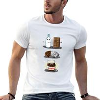 Nutella fusion T-Shirt man t shirt cotton t shirt man luxury t shirt man designer T-shirt 2XL white