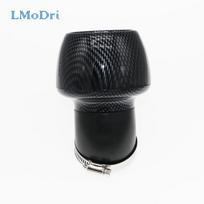 LMoDri motociklo oro filtras anglies pluoštas, skirtas 150cc 250cc keturračio keturračio mopedo motoroleriui Go 45-48mm