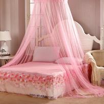 Roamntic Life Elegent Bedding Round Bed Canopy Lace House Sweet Mosquito Dome Net balta