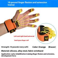 Portable Finger Stretcher Hand Grip Strengthener For Rehabilitation Training Fitness And Musician Finger Strength Exercise gray