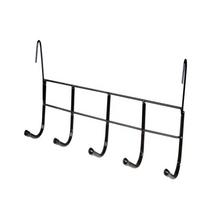 Portable Large Capacity Bedside Hanging Basket with Hook Strong load-bearing Storage Basket Shelves Basket black