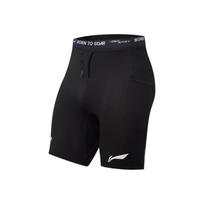 Li-Ning Men's Dragon Sparrow Compression Running Shorts AUSW027 L black