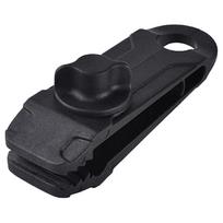 1/5/8/10 vnt Brezento segtukas palapinės stogelio segtukas Sagtis lauko vėjo lynų spaustukai Daugkartinio naudojimo tentai alpinizmo stovyklavimo reikmenys 1pc black