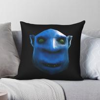 Valheim Troll Square Pillowcase Polyester Linen Velvet Printed Zip Decor Pillow Case Bed Cushion Case 18 30X30CM gray