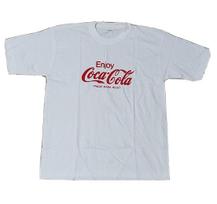 ENJOY COCA-COLA Vintage NEW OLD STOCK T-Shirt TYPICAL Tag XXXL gray