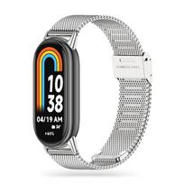 Dirželis Tech-Protect Milanese Band Xiaomi Smart Band 8 / 9 / 10 / NFC sidabrinis