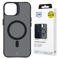 3mk Smoke MagCase su MagSafe, skirtas iPhone 13/14 - pusiau permatomas