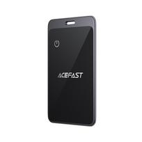 Acefast S3 kortelės tipo Bluetooth lokatorius Apple Find My, pilkas