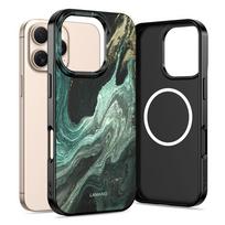 Dėklas Tech-Protect Lamano MagSafe iPhone 16 Pro Max, žalias