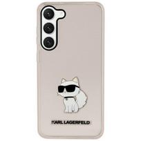 Karl Lagerfeld dėklas Samsung Galaxy S23 – rožinis