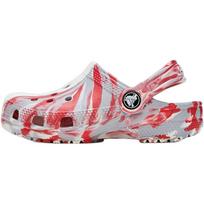 Crocs Classic Marbled Clog Moon Jelly Kids 206838-1AZ 25-26 gray