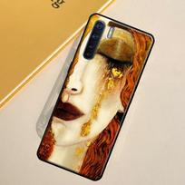 Kiss by Gustav Klimt Case For Oppo A60 A40 A80 A78 A38 A18 A98 A58 A96 A76 A16 A94 A74 A54 A15 A17 A57 A77 A5 Pro OPPO A78 4G beige