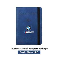 Rfid Blocking Passport Cover Travel Wallet Card Ticket Holder For BMW G30 G20 M3 M5 E91 E92 E93 E36 E70 X3 X4 X5 X1 E39 F30 yshk28 blue