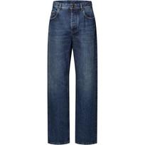 LOUIS VUITTON Jeans Men's Blue Moderate Straight Fit Pants 1AJUXV 29 mėlyna