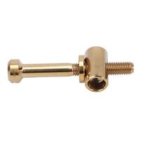2PCS Titanium Alloy Bike Seatpost Screw 40mm Length Bike Seatpost Clamp Screw  Seatpost Replacement sidabras