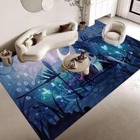 Hollow Knight Game Floor Mat Floor Mat Rectangle Anti-slip Home Soft Badmat Front Door Indoor Outdoor Mat Welcome Doormat 40cm x 60cm
