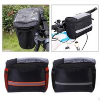 2x Bike Handlebar Front Outdoor Cycling Waterproof gray