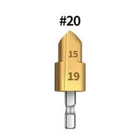 T-Handle Drill Bit Set for PPR/TPR Pipes: Water Pipe Punching & Reaming (20/25/32mm, 1/2  & 3/4 ).