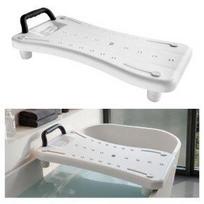 VEVOR Vonios perkėlimo su rankena suoliukas, 150 kg dušo ir vonios sėdynė, nešiojamas vonios suoliukas 41 cm-62 cm pločio vonioms 72 x 34.5 x 16 cm